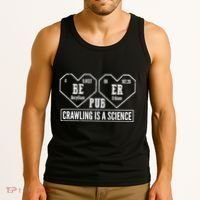 Periodic Table Beer Pub Crawling Is A Science Tank Top thumb 3