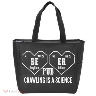 Periodic Table Beer Pub Crawling Is A Science Tote Bag
