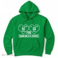 Periodic Table Beer Pub Crawling Is A Science Hoodie thumb 0