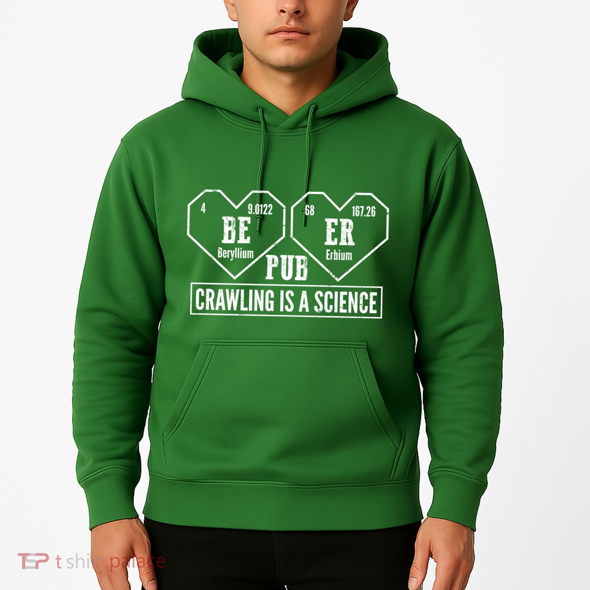 Periodic Table Beer Pub Crawling Is A Science Hoodie