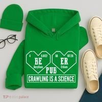 Periodic Table Beer Pub Crawling Is A Science Hoodie thumb 4