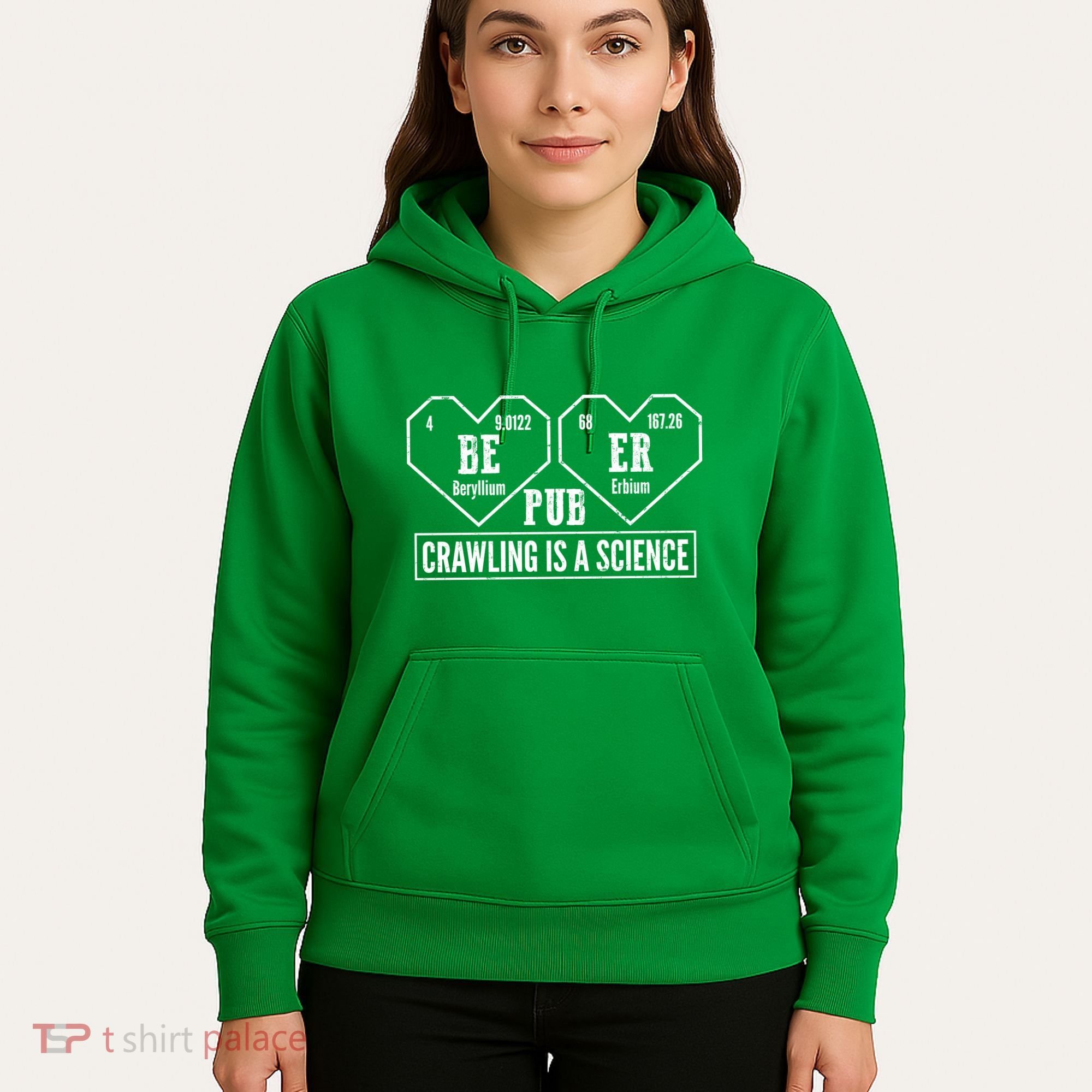 Periodic Table Beer Pub Crawling Is A Science Hoodie