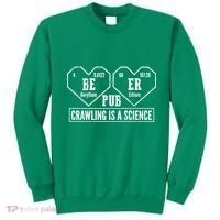 Periodic Table Beer Pub Crawling Is A Science Sweatshirt thumb 0