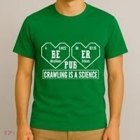 Periodic Table Beer Pub Crawling Is A Science T-Shirt thumb 3