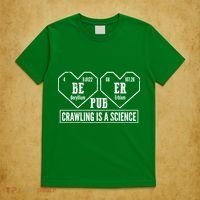 Periodic Table Beer Pub Crawling Is A Science T-Shirt thumb 5