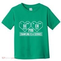 Periodic Table Beer Pub Crawling Is A Science Toddler T-Shirt thumb 0