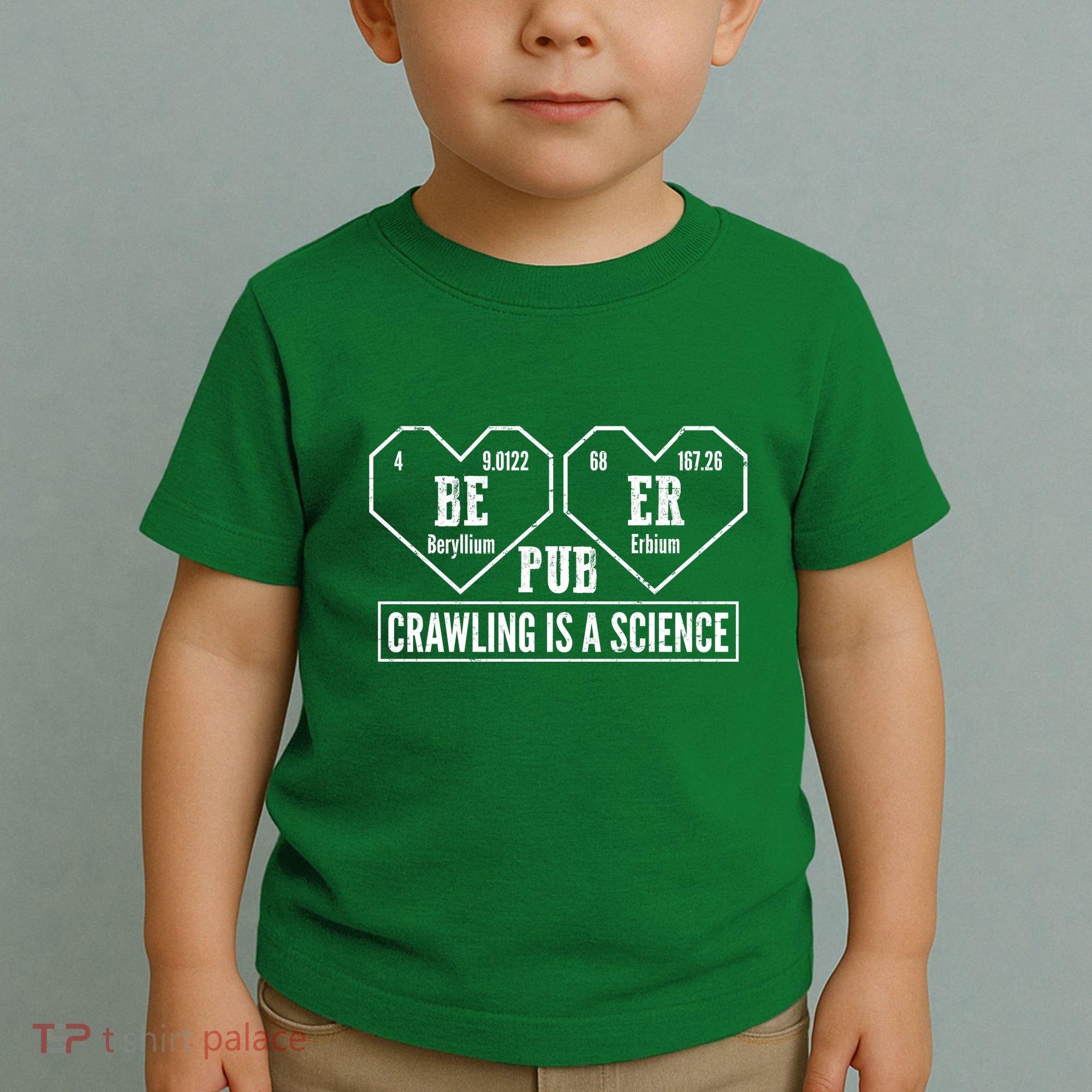 Periodic Table Beer Pub Crawling Is A Science Toddler T-Shirt