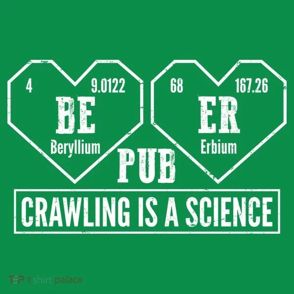 Periodic Table Beer Pub Crawling Is A Science Women's Long Sleeve Shirt