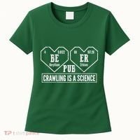 Periodic Table Beer Pub Crawling Is A Science Women's T-Shirt thumb 0