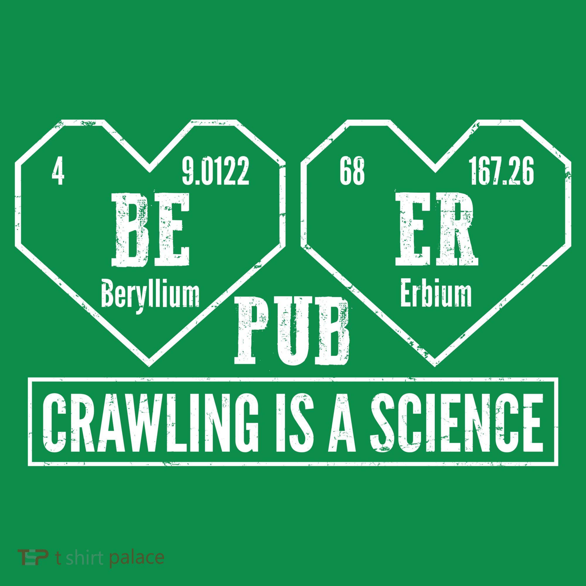 Periodic Table Beer Pub Crawling Is A Science Women's T-Shirt