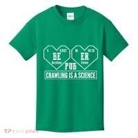 Periodic Table Beer Pub Crawling Is A Science Kids T-Shirt thumb 0