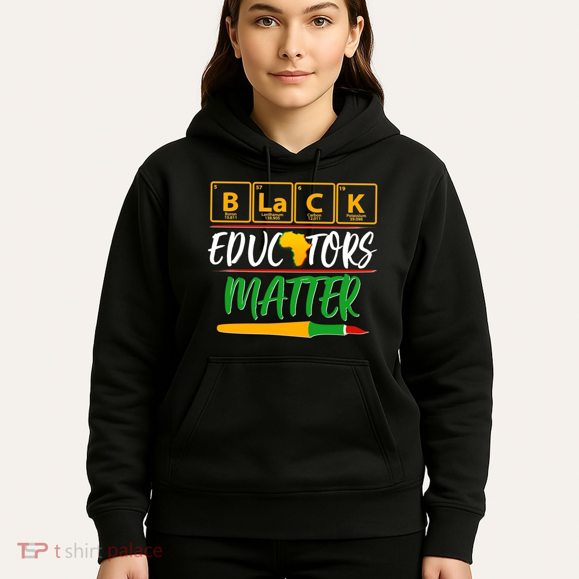 Periodic Table Black Educators Matter Hoodie
