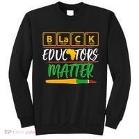 Periodic Table Black Educators Matter Sweatshirt thumb 0