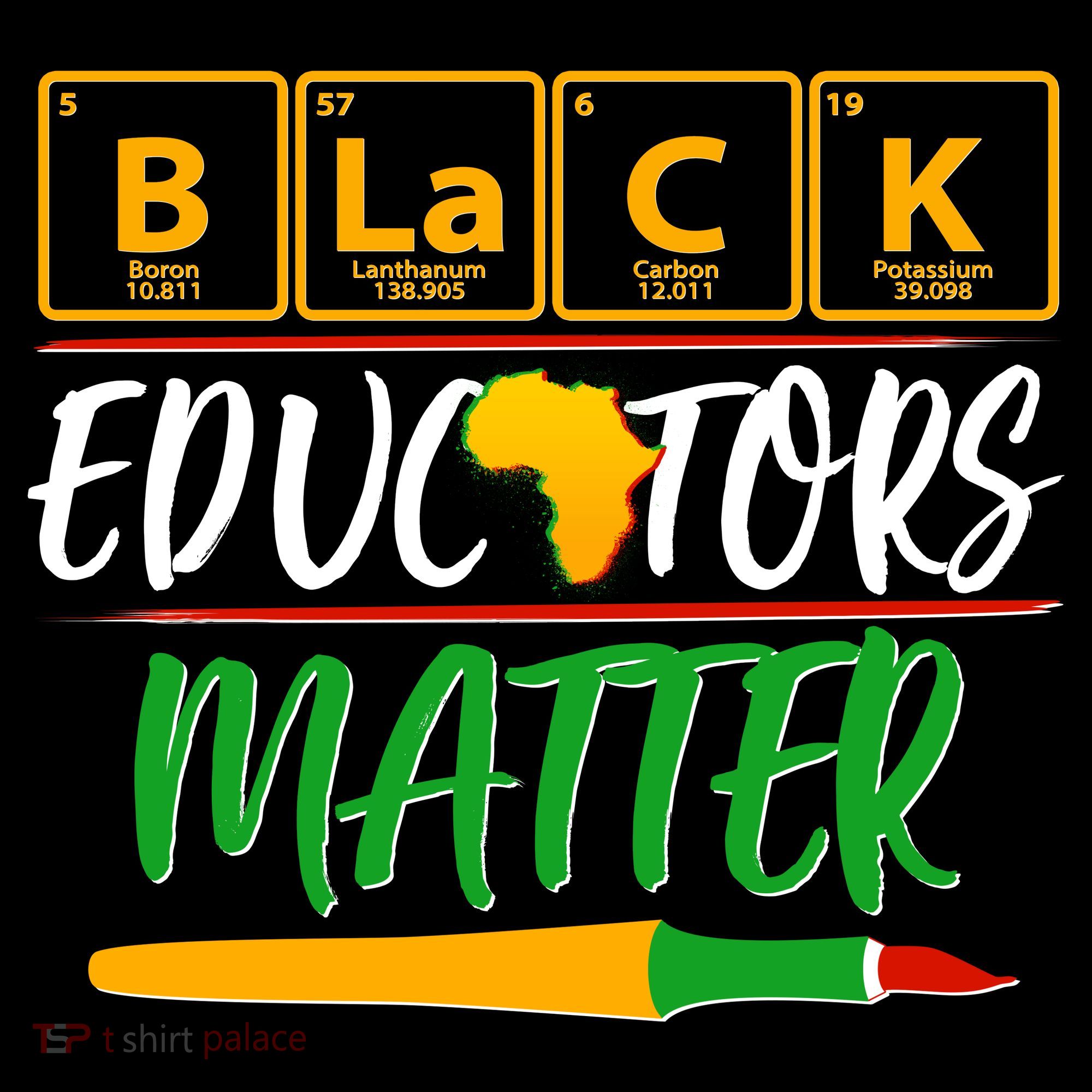 Periodic Table Black Educators Matter Sweatshirt