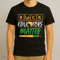 Periodic Table Black Educators Matter T-Shirt thumb 3