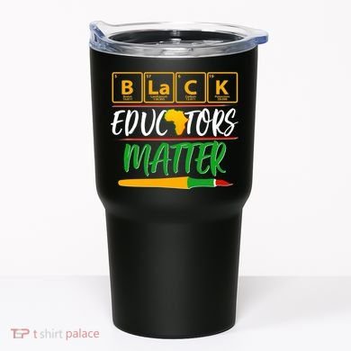 Periodic Table Black Educators Matter Tumbler
