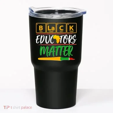 Periodic Table Black Educators Matter Tumbler