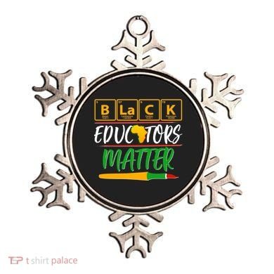 Periodic Table Black Educators Matter Ornament