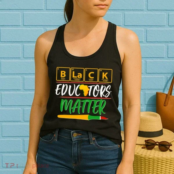 Periodic Table Black Educators Matter Women's Tank Top