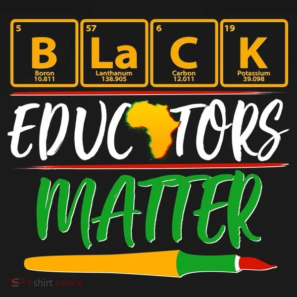 Periodic Table Black Educators Matter Women's Tank Top