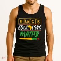 Periodic Table Black Educators Matter Tank Top thumb 3