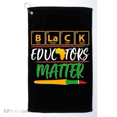 Periodic Table Black Educators Matter Golf Towel