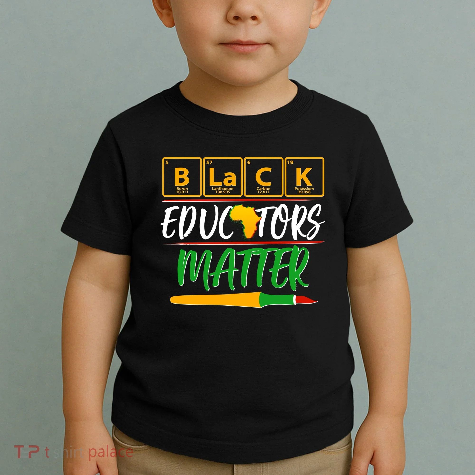 Periodic Table Black Educators Matter Toddler T-Shirt