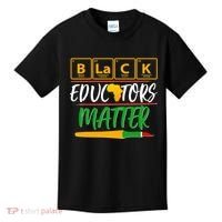 Periodic Table Black Educators Matter Kids T-Shirt thumb 0