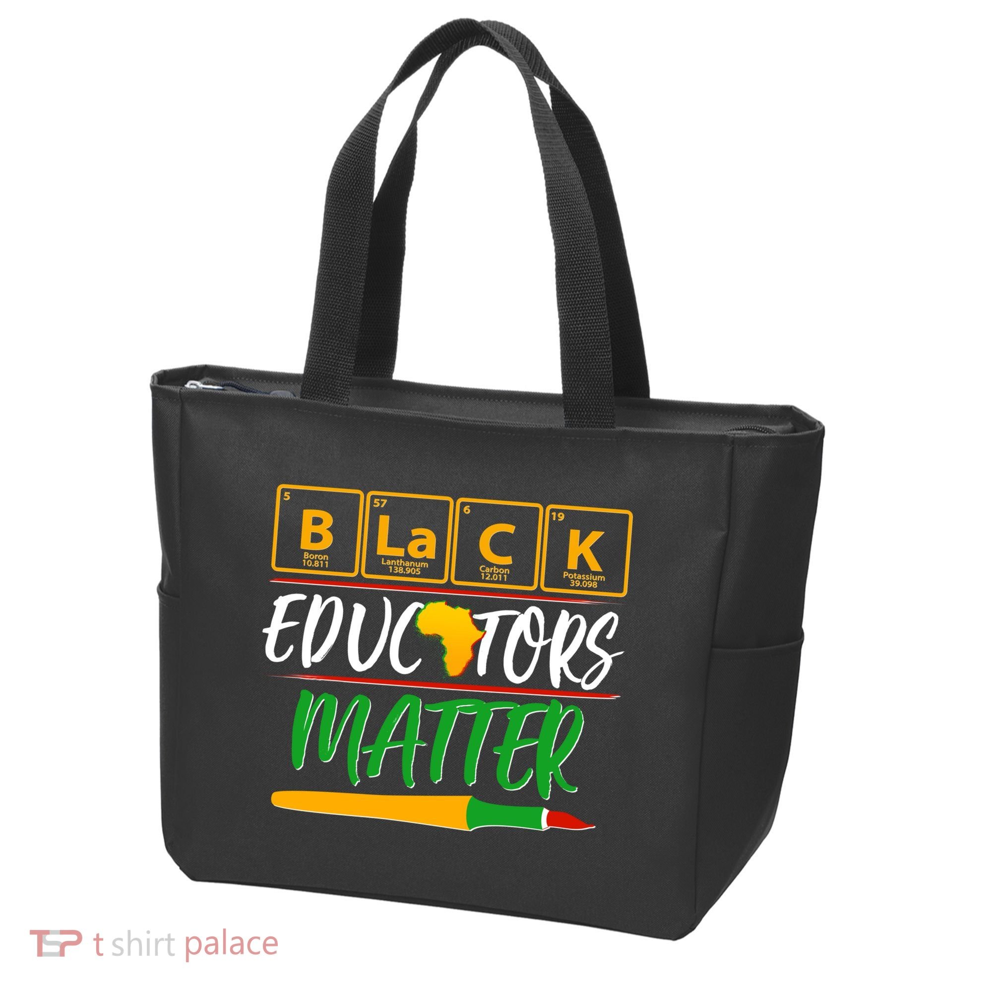 Periodic Table Black Educators Matter Tote Bag