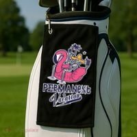 Permanent Vacation Golf Towel thumb 2