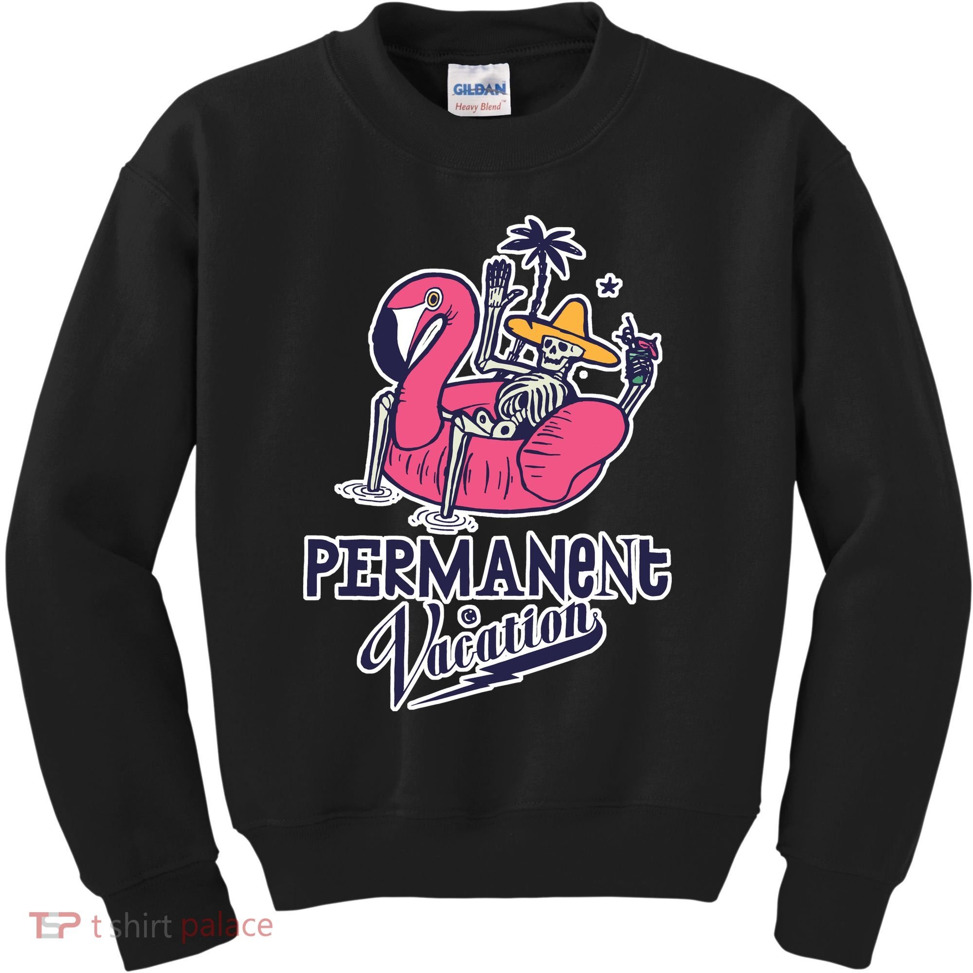 Permanent Vacation Kids Sweatshirt