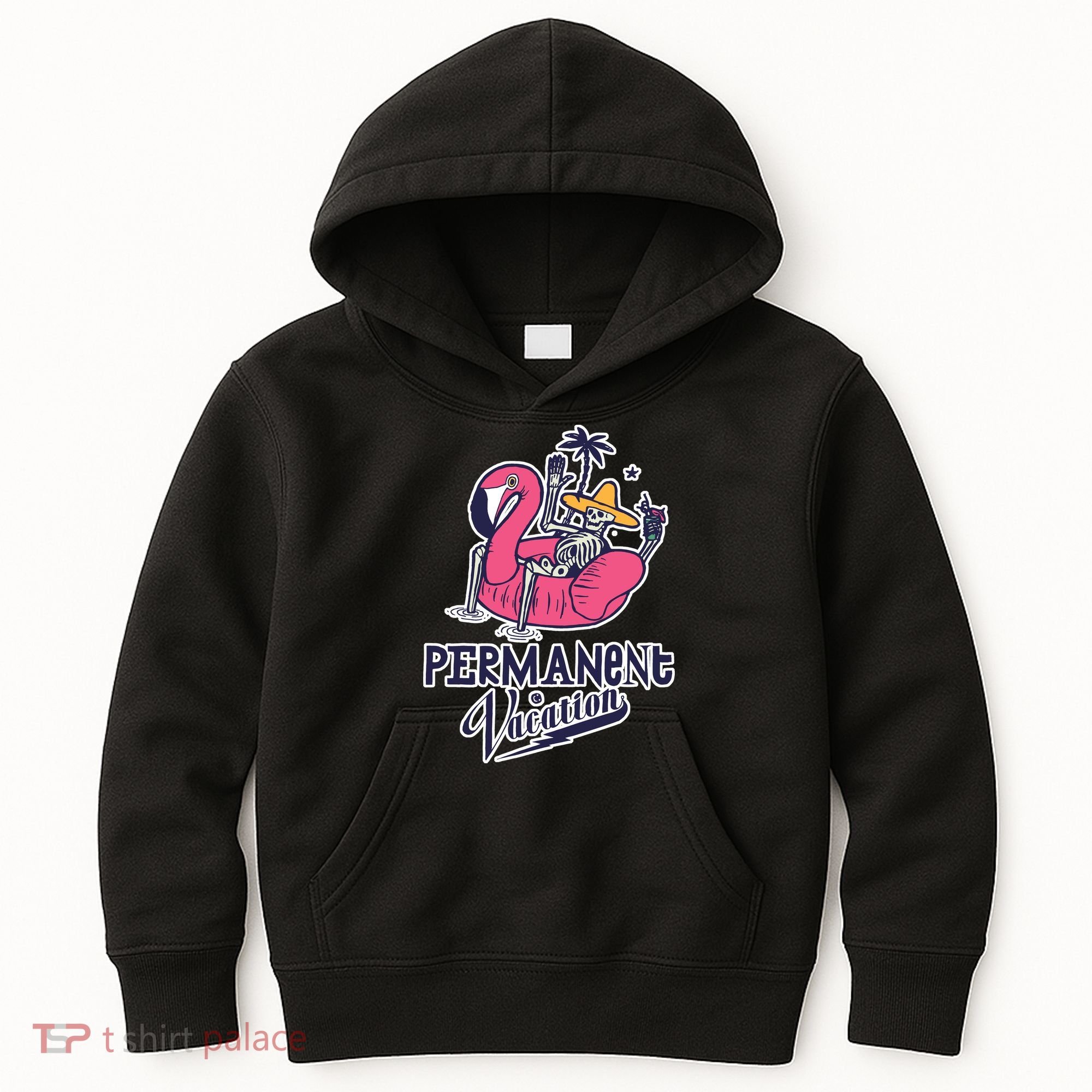 Permanent Vacation Kids Hoodie
