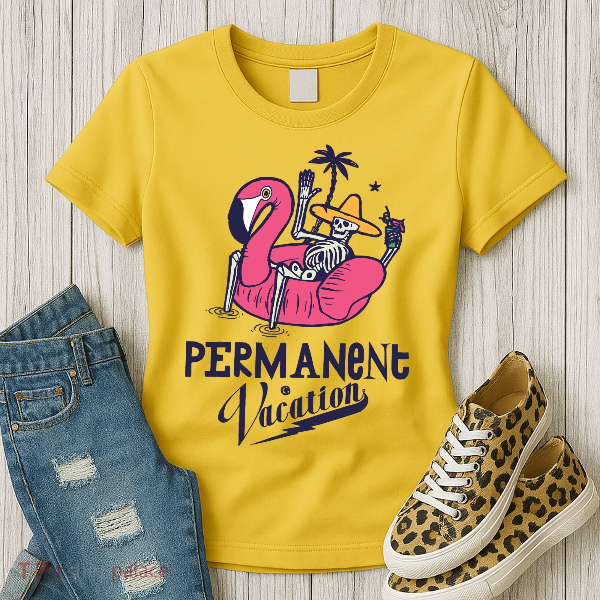 Permanent Vacation Women's T-Shirt