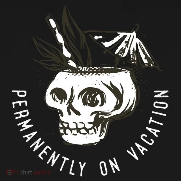 Permanently On Vacation Doggie Tank