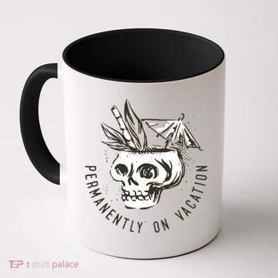 Permanently On Vacation Coffee Mug