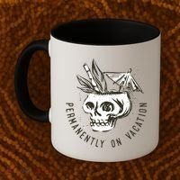 Permanently On Vacation Coffee Mug thumb 2