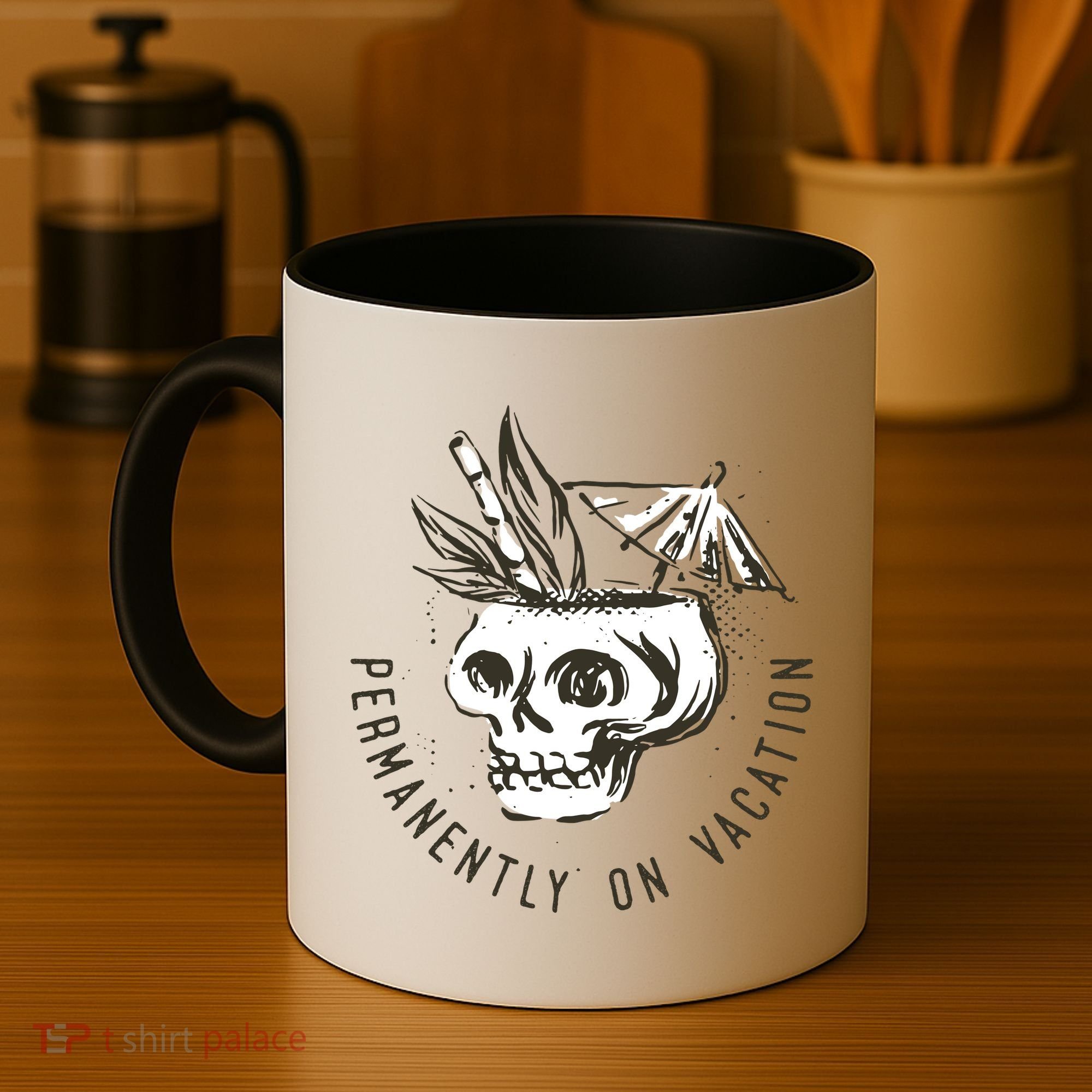 Permanently On Vacation Coffee Mug