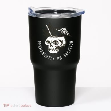Permanently On Vacation Tumbler
