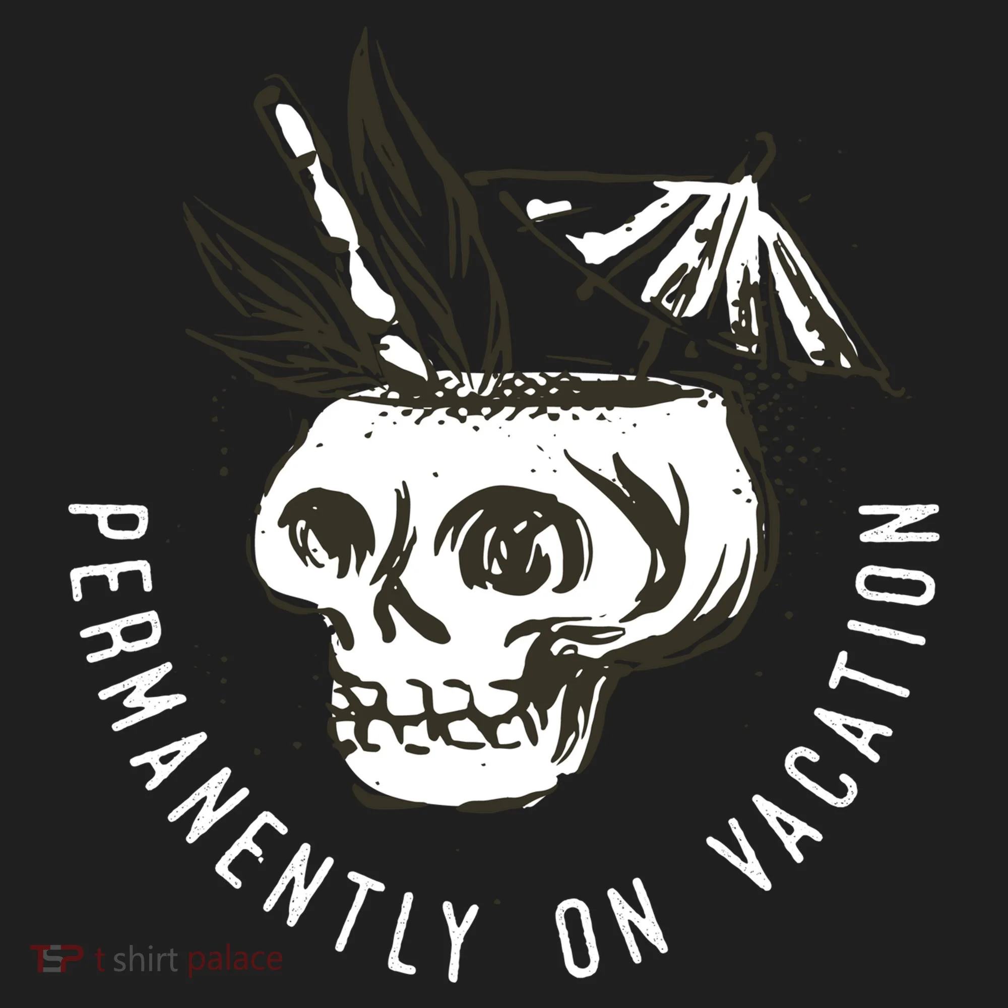 Permanently On Vacation Tumbler