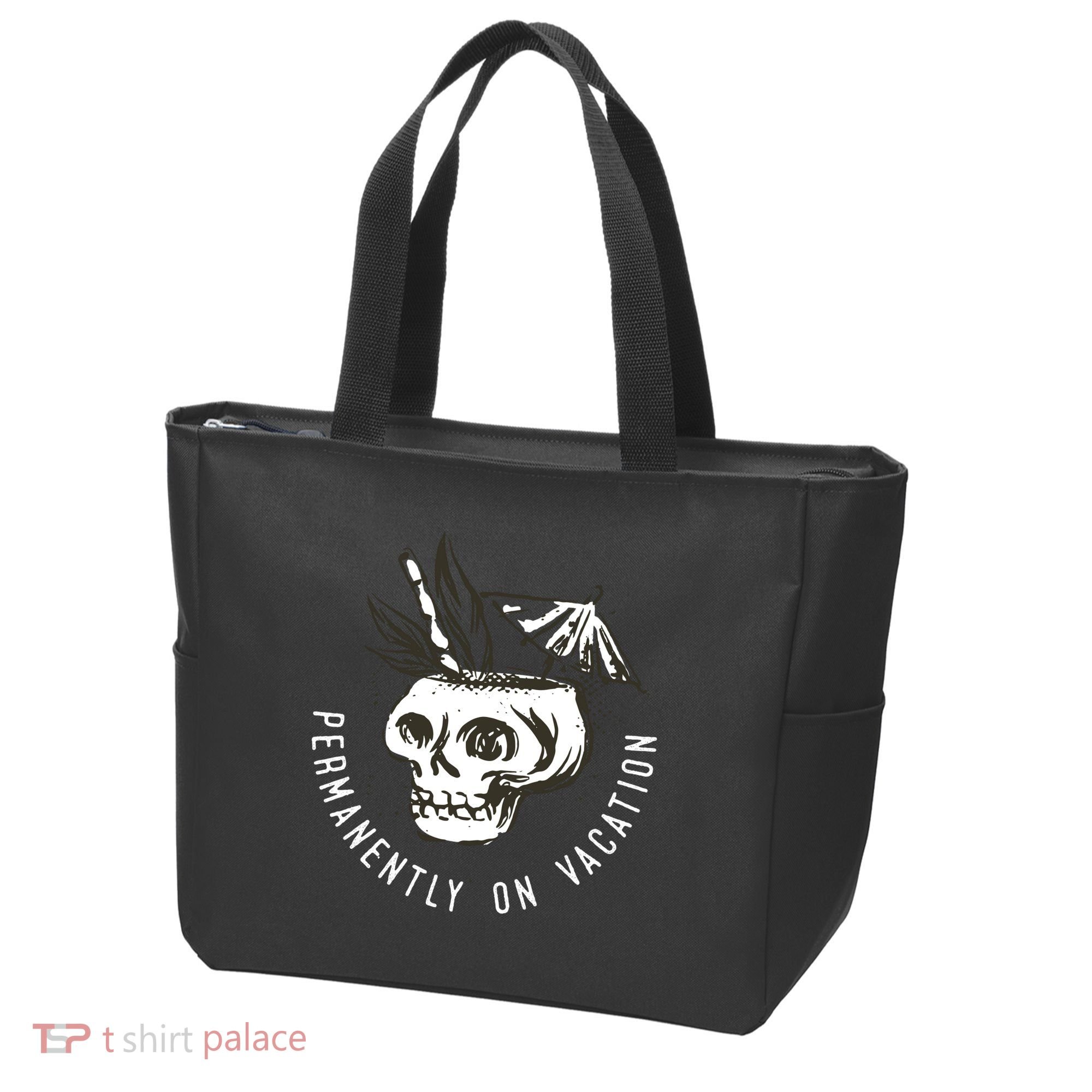 Permanently On Vacation Tote Bag