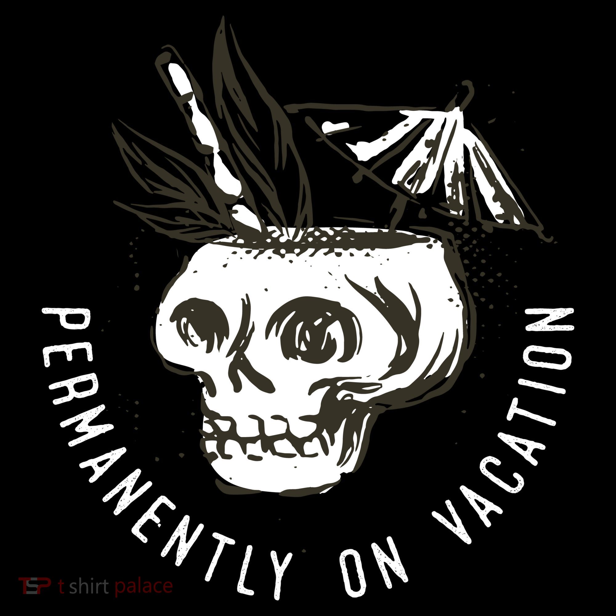 Permanently On Vacation Tote Bag
