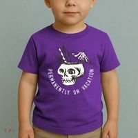 Permanently On Vacation Toddler T-Shirt thumb 2