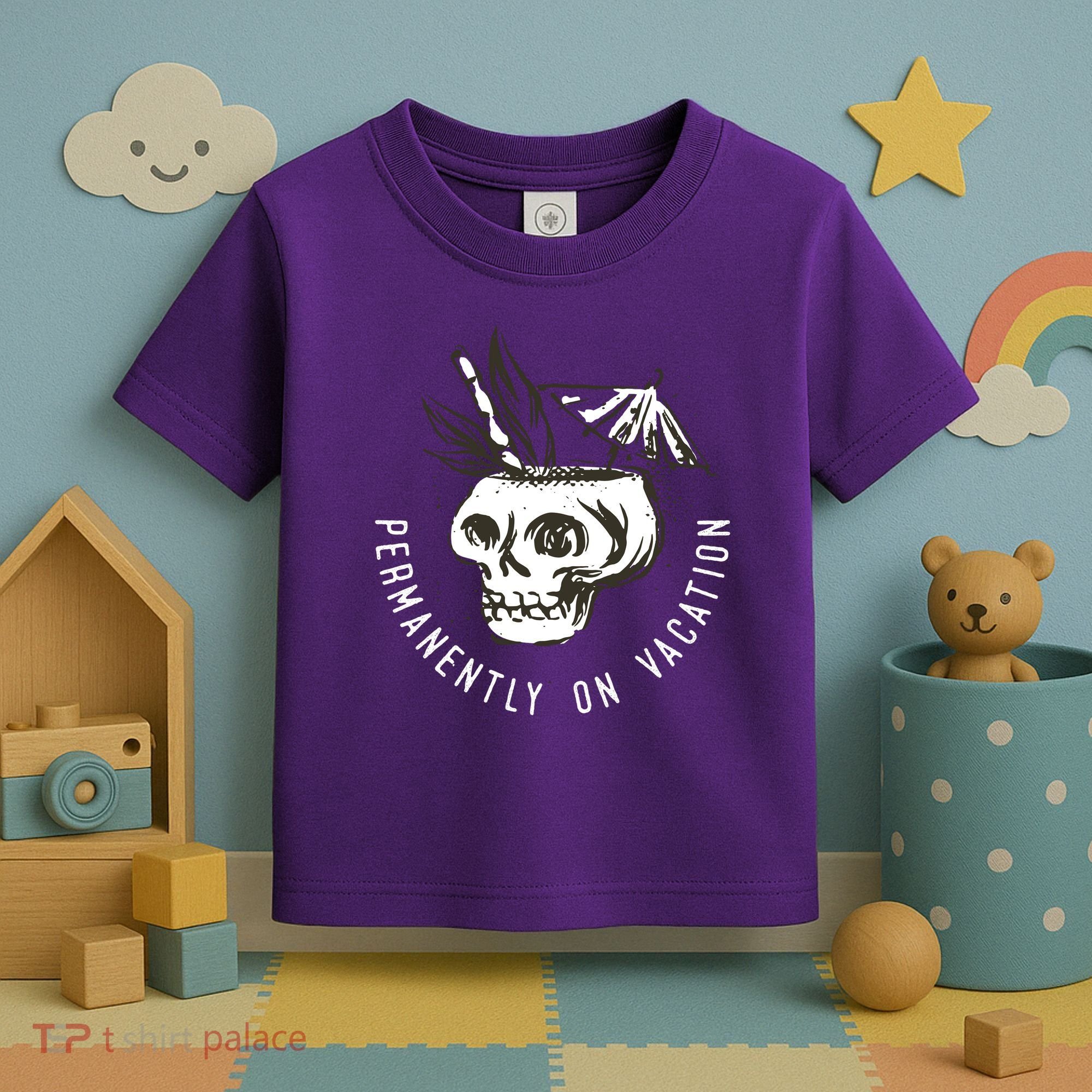Permanently On Vacation Toddler T-Shirt