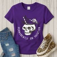Permanently On Vacation Women's T-Shirt thumb 3