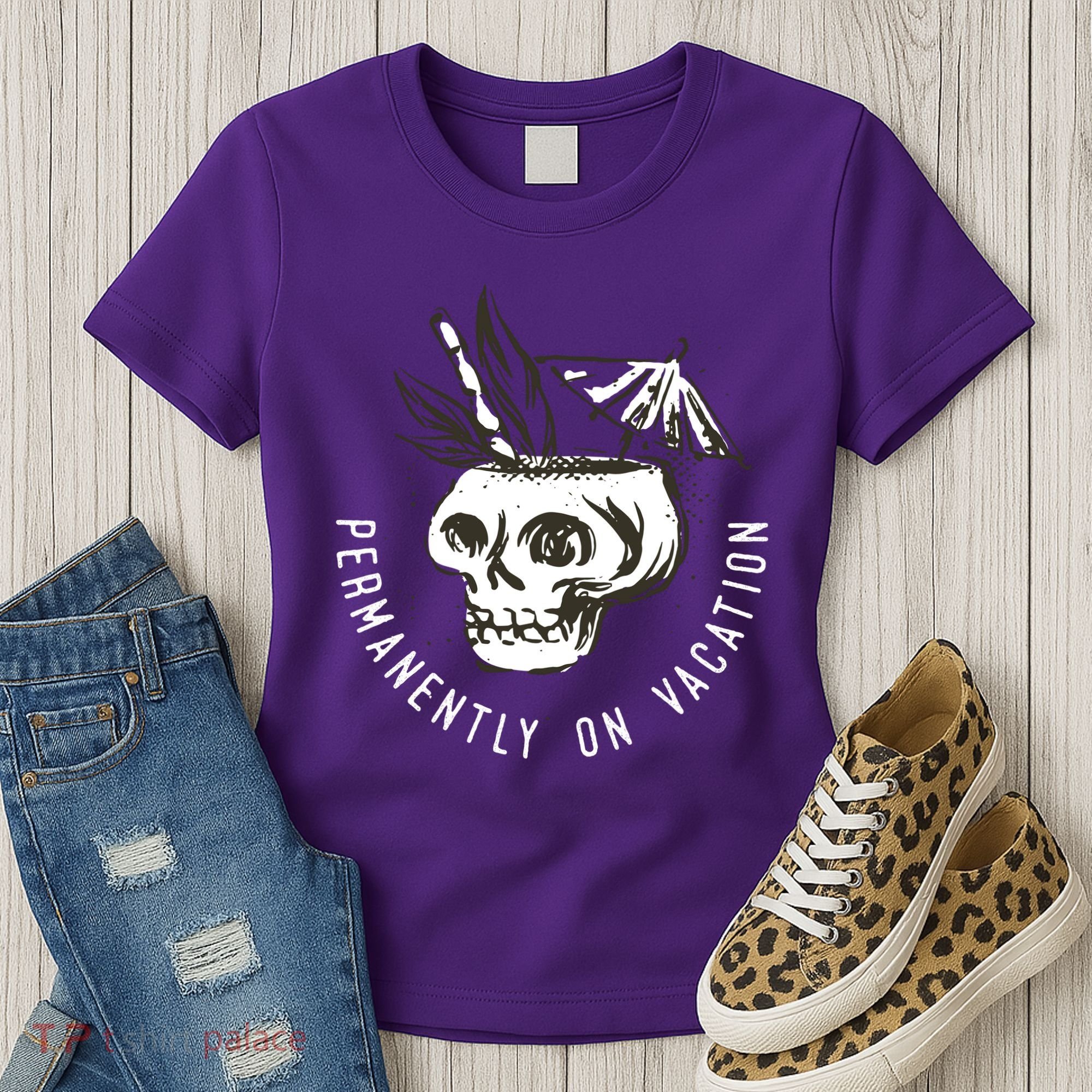 Permanently On Vacation Women's T-Shirt