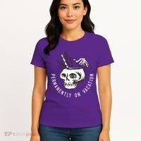 Permanently On Vacation Women's T-Shirt thumb 4