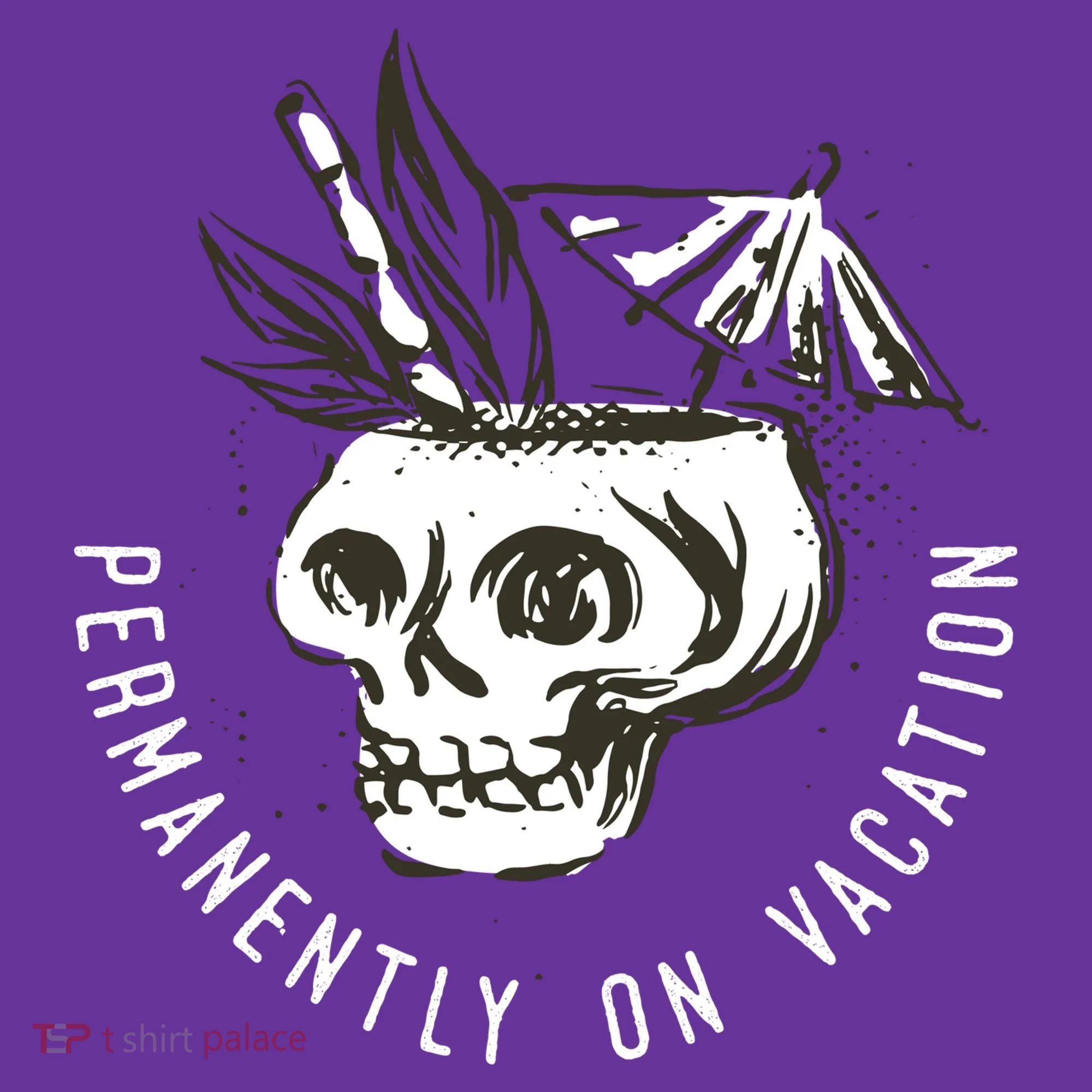 Permanently On Vacation Kids Sweatshirt