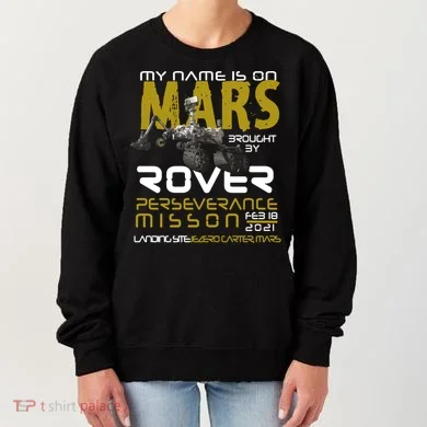 Perseverance Mars Rover Landing Women's Sweatshirt