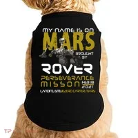Perseverance Mars Rover Landing Doggie Tank thumb 0