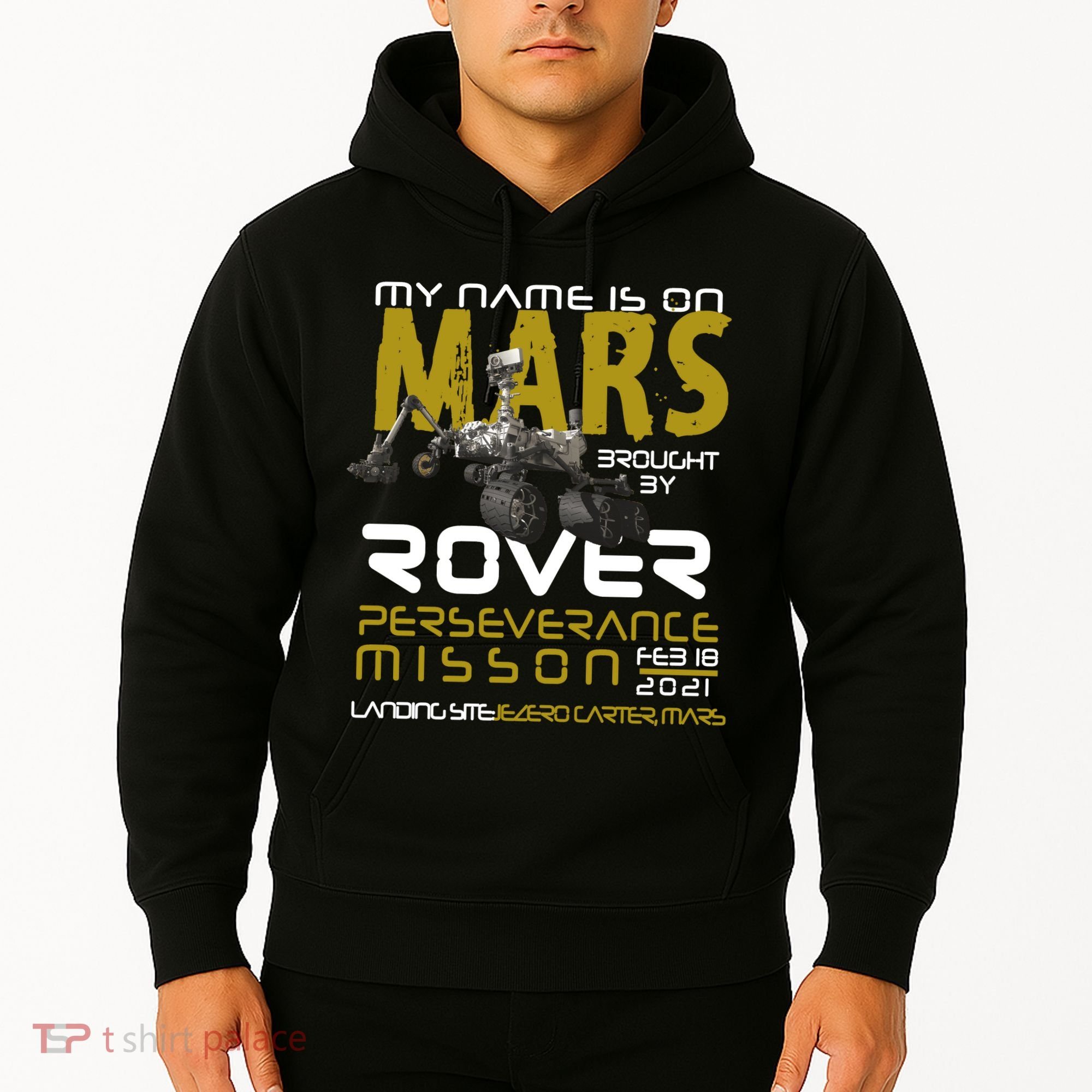 Perseverance Mars Rover Landing Hoodie